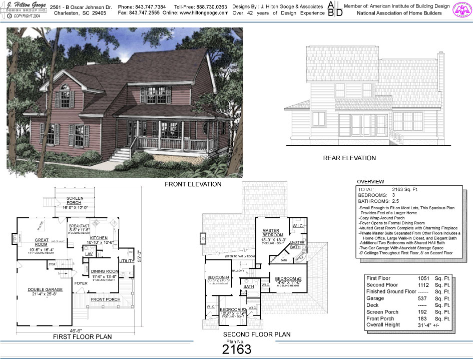 J. Hilton Googe Design Group, Inc. : Stock Plan #2163